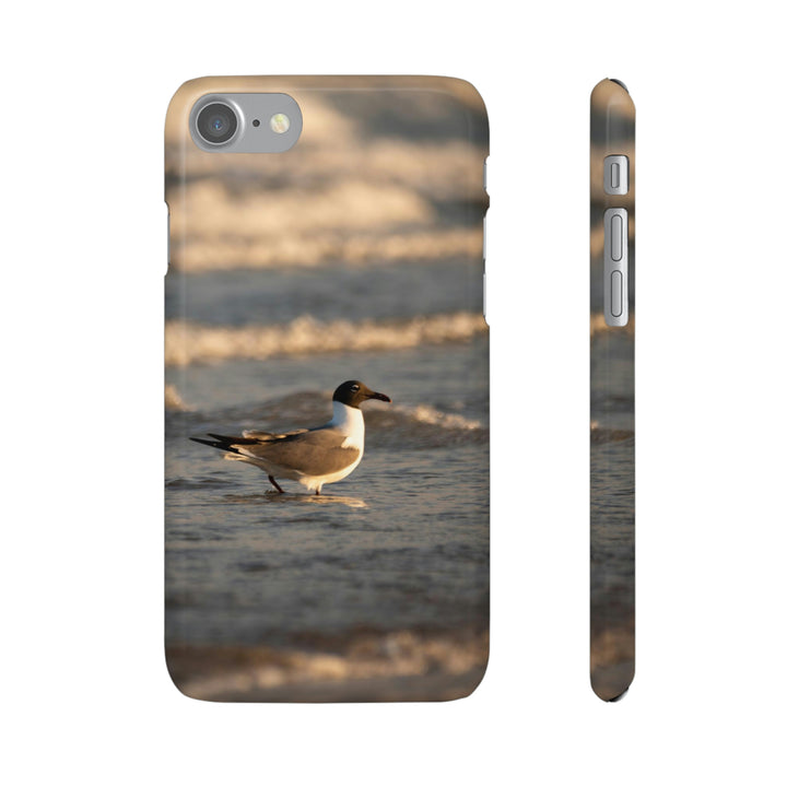 Laughing Gull in the Surf - Phone Case