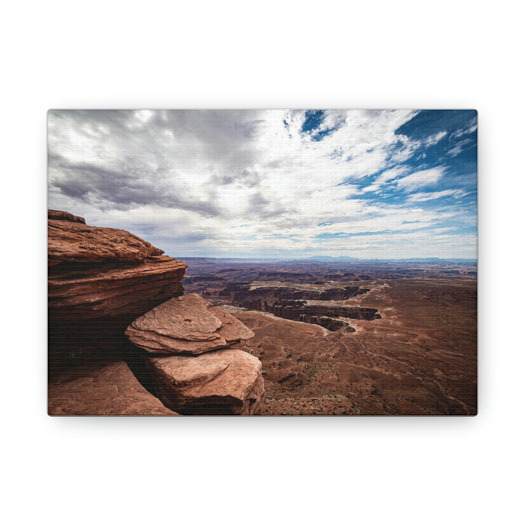 The Canyon Below - Canvas