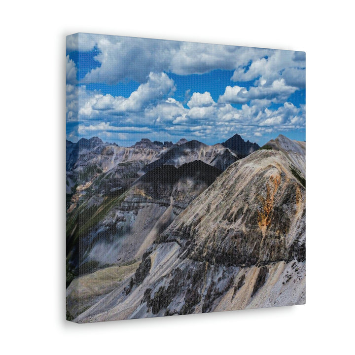 Imogene Pass From the Air - Canvas