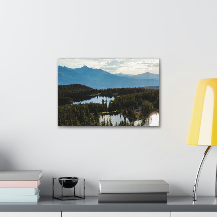 Cool Mountain Lakes - Canvas