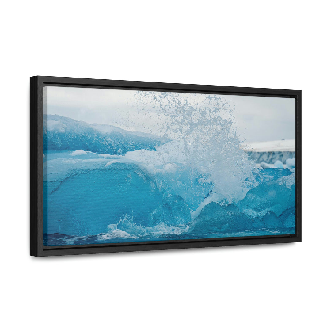 Freezing Splash - Canvas with Frame