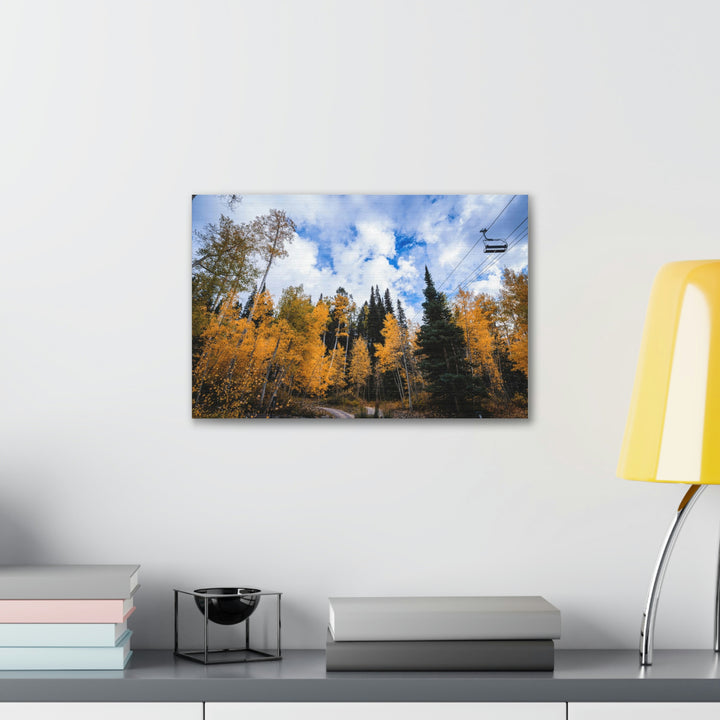 Chairlift in Suspension - Canvas