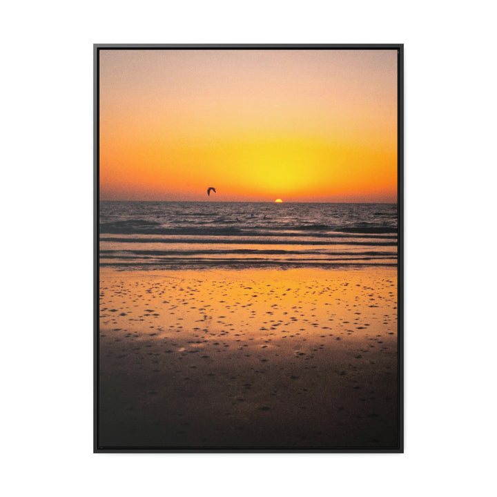 Sunrise on the Sea - Canvas with Frame