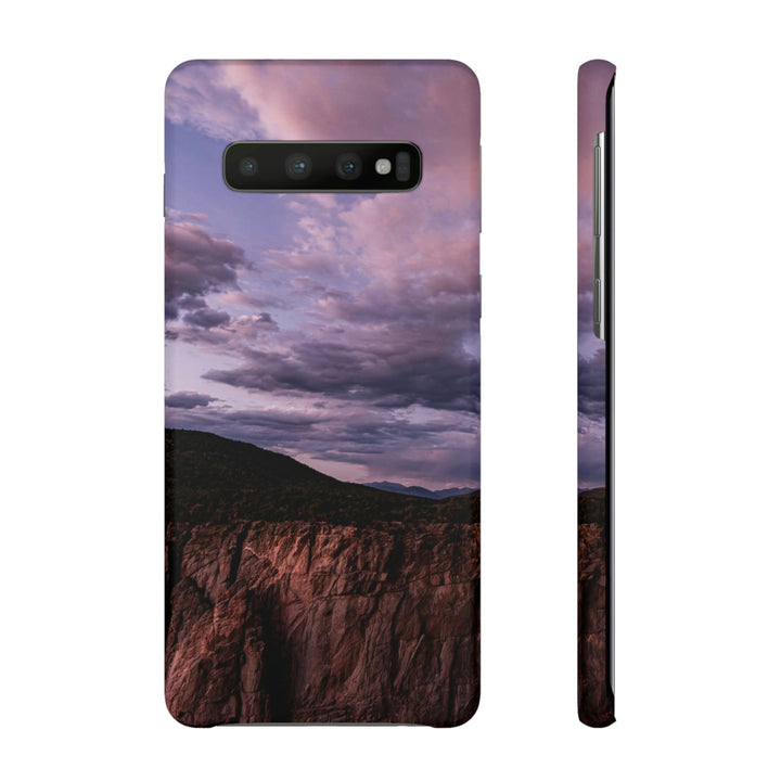 Painted Wall at Sunset Part 3 - Phone Case