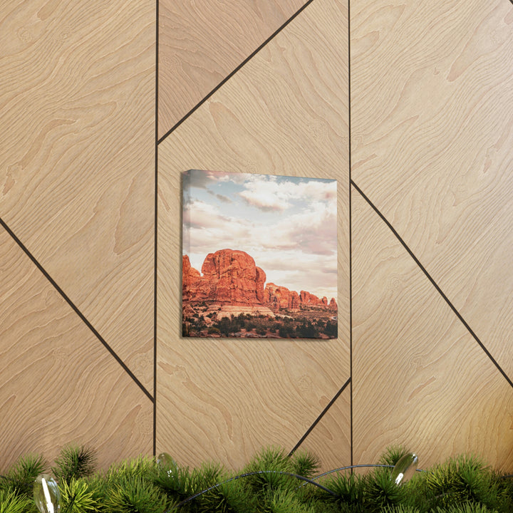 A Desert Sunset - Canvas