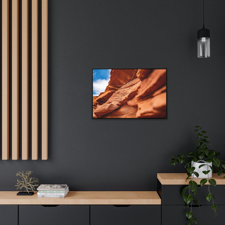 Layers of Rock - Canvas with Frame