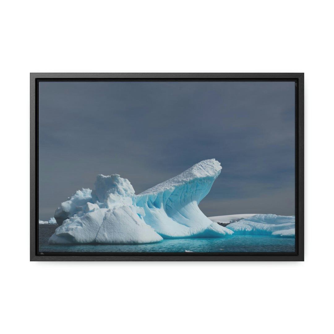 The Angles of an Iceberg - Canvas with Frame