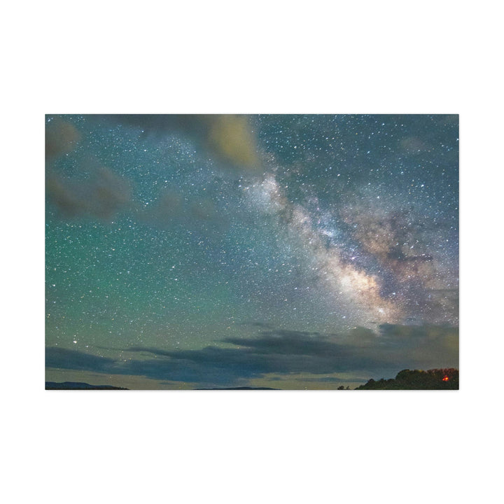 Milky Way Through the Clouds Part 1 - Canvas