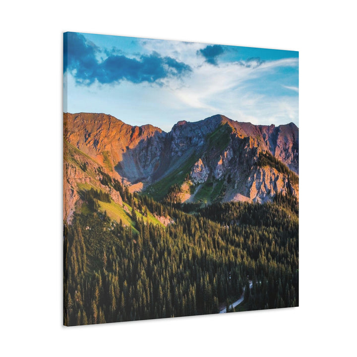 Fading Mountain Light - Canvas