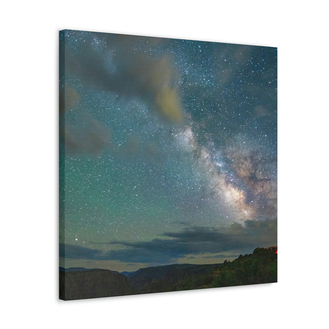 Milky Way Through the Clouds Part 1 - Canvas