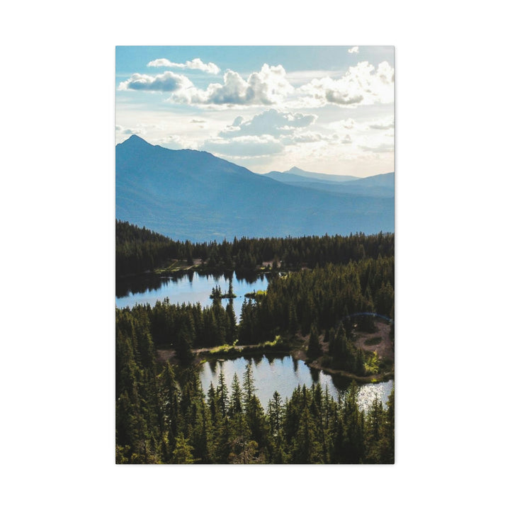 Cool Mountain Lakes - Canvas