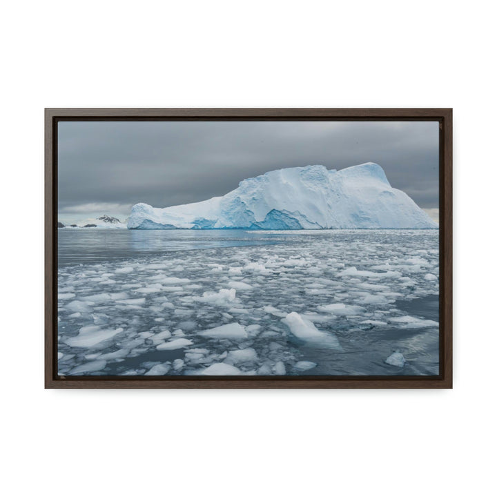 Lane of Ice - Canvas with Frame