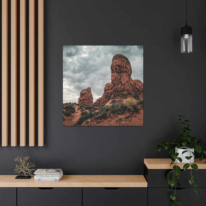 Dramatic Rocks - Canvas