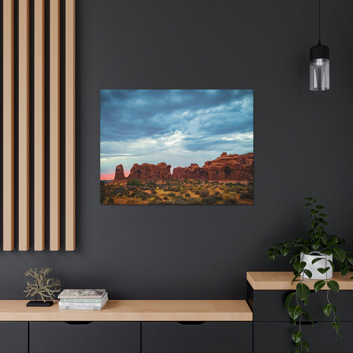 Arches at Sunset - Canvas