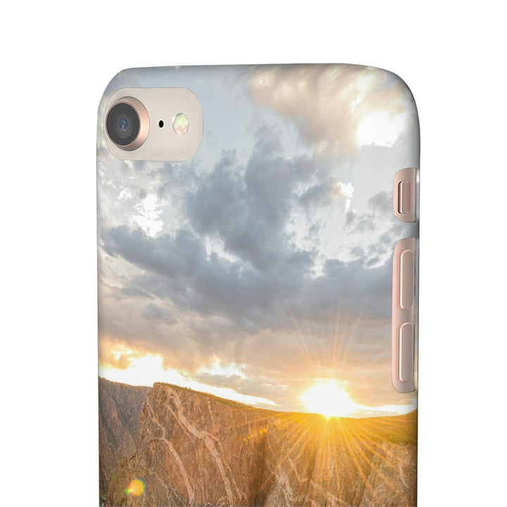 Painted Wall at Sunset Part 2 - Phone Case