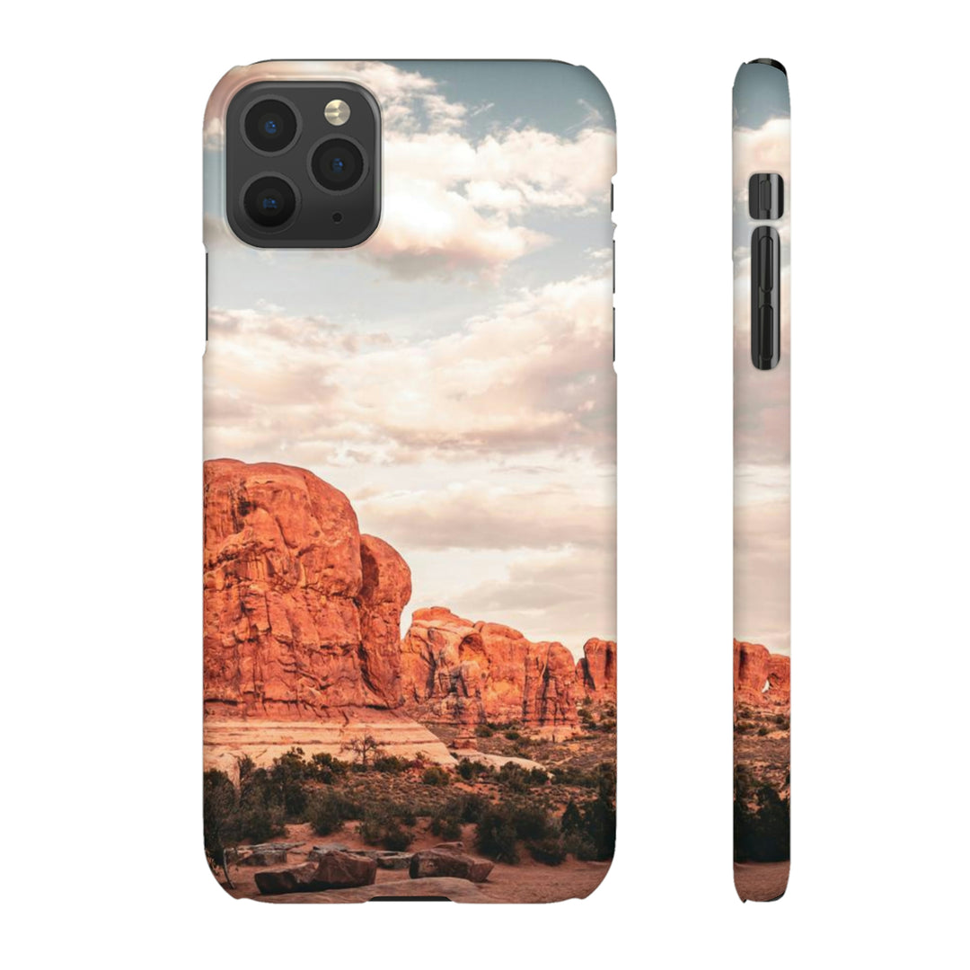 A Desert Sunset - Phone Case