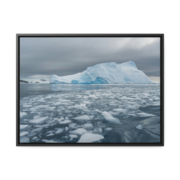 Lane of Ice - Canvas with Frame