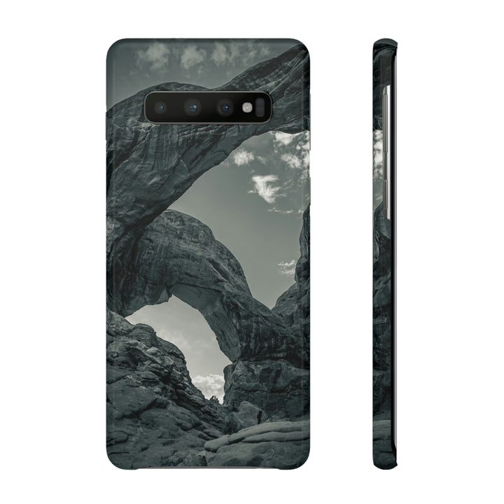 Natural Frames Part 4 in Black and White - Phone Case