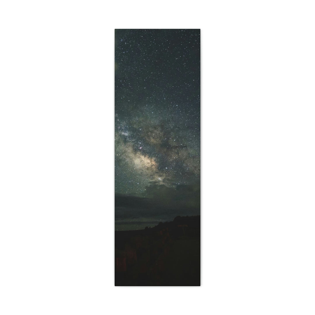 Milky Way Through the Clouds Part 2 - Canvas