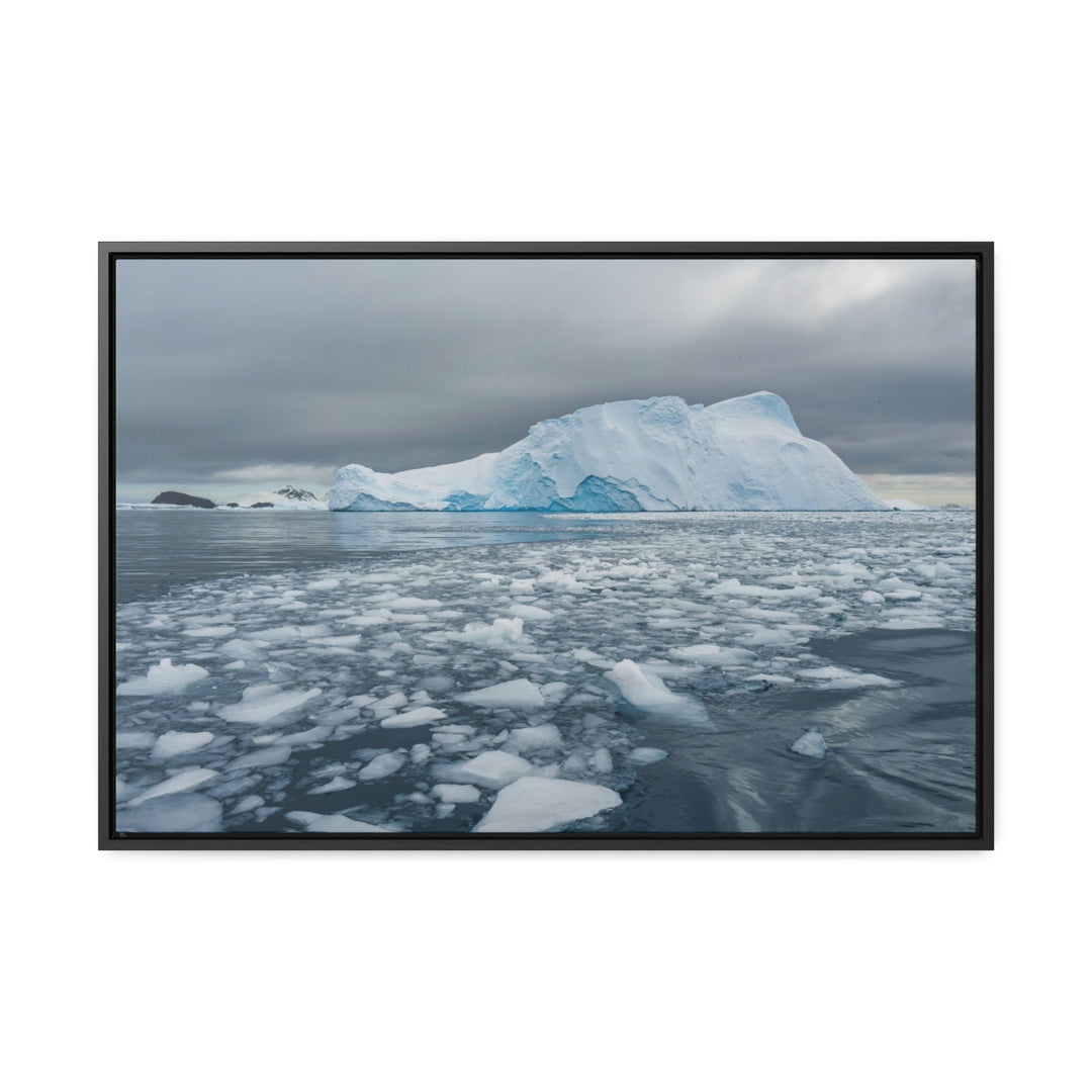 Lane of Ice - Canvas with Frame