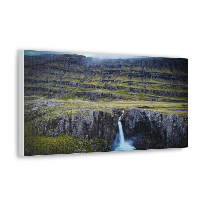 A Remote Waterfall - Canvas