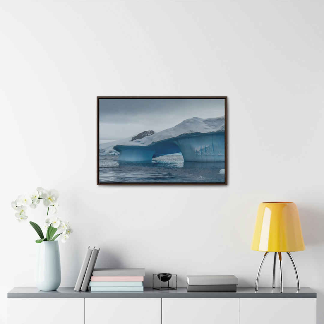 Textured Ice - Canvas with Frame