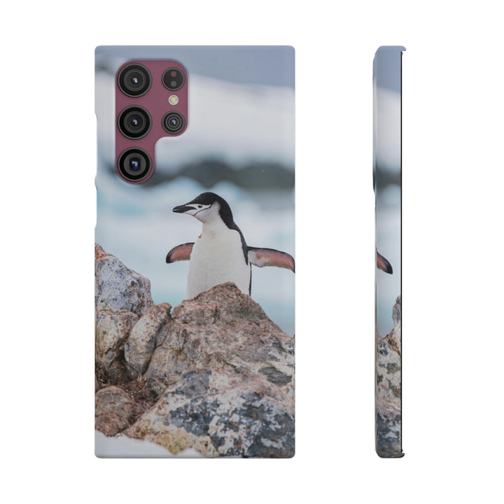 Stretched Penguin - Phone Case