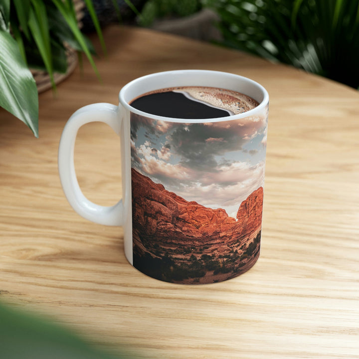 A Desert Sunset - Ceramic Mug 11oz - Visiting This World