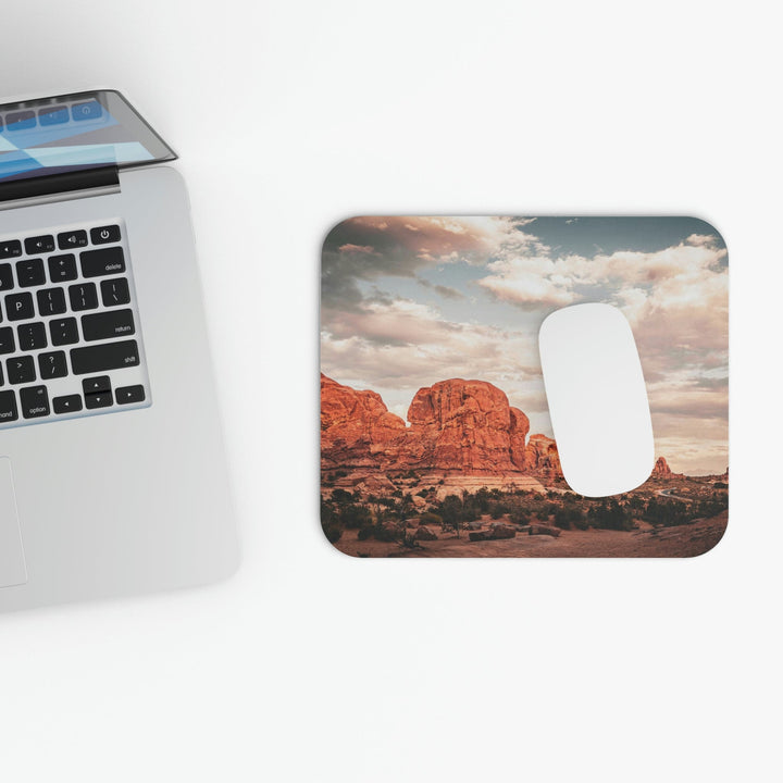 A Desert Sunset - Mouse Pad (Rectangle) - Visiting This World