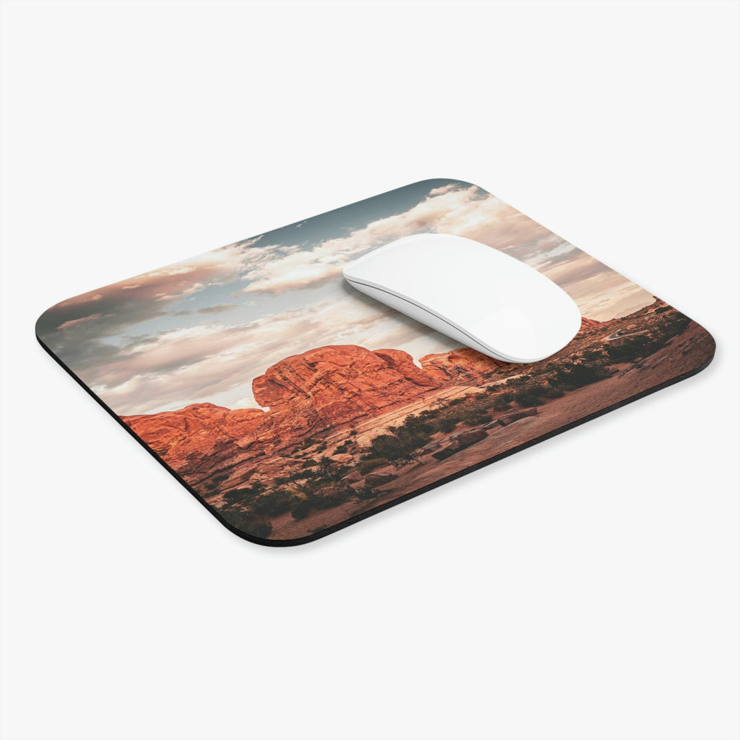 A Desert Sunset - Mouse Pad (Rectangle) - Visiting This World