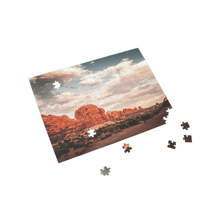 A Desert Sunset - Nature Puzzle (96, 252, 500, 1000-Piece) - Visiting This World