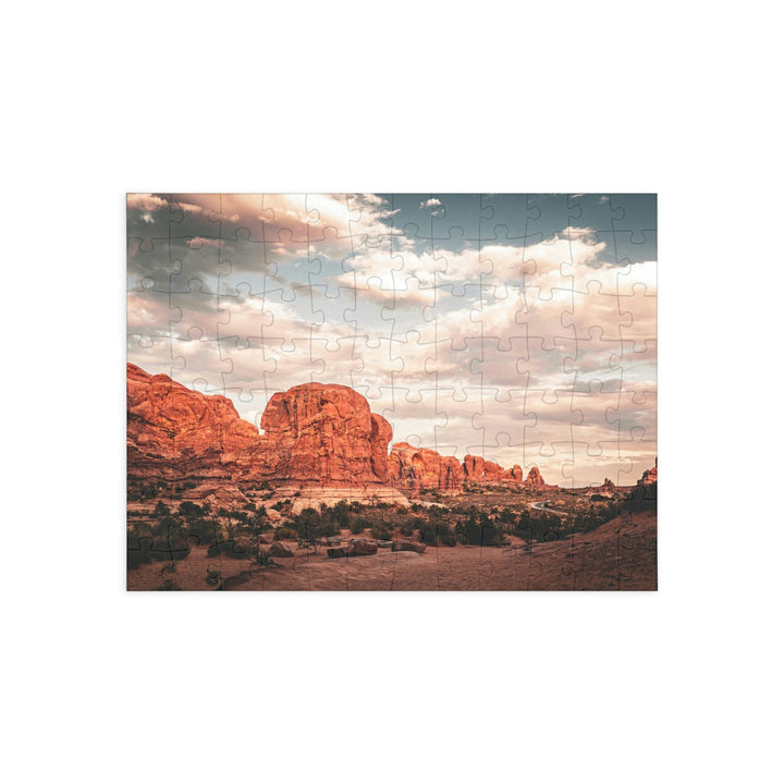 A Desert Sunset - Nature Puzzle (96, 252, 500, 1000-Piece) - Visiting This World