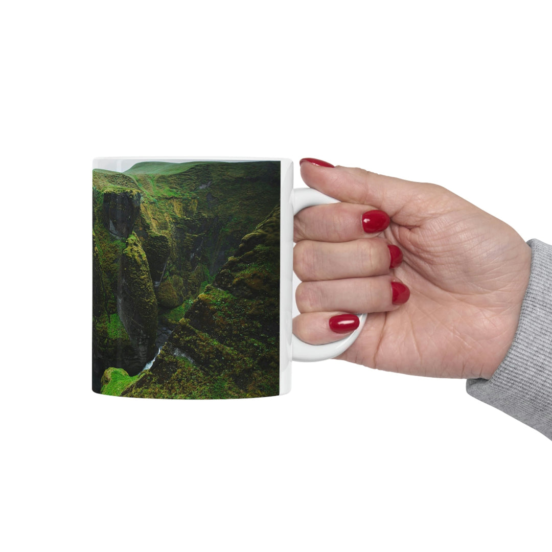 A Green Dream - Ceramic Mug 11oz - Visiting This World