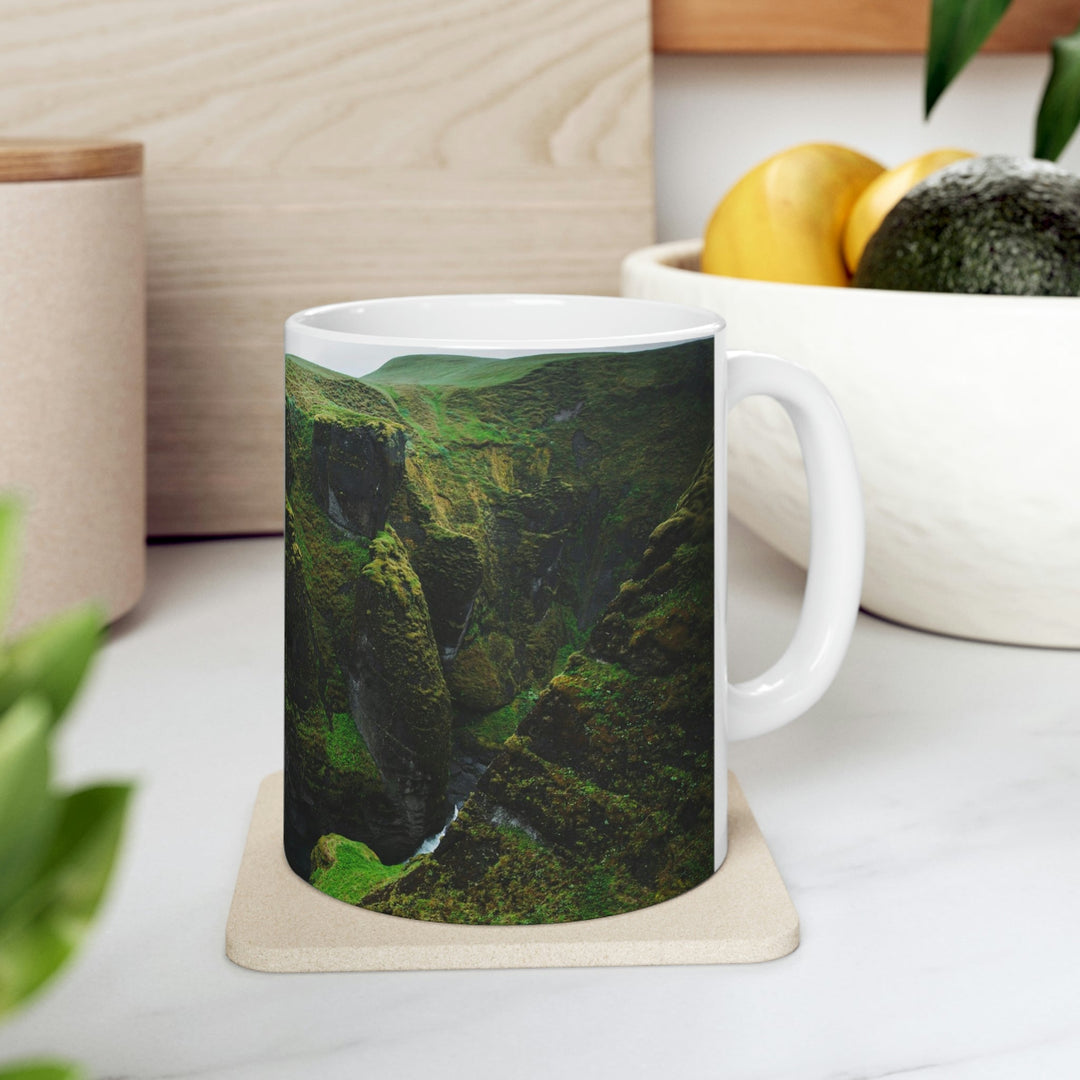 A Green Dream - Ceramic Mug 11oz - Visiting This World