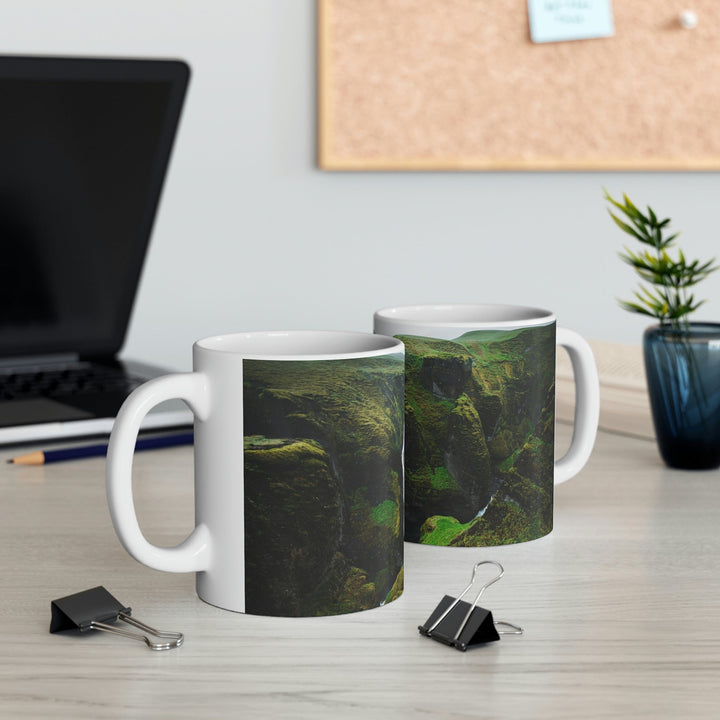 A Green Dream - Ceramic Mug 11oz - Visiting This World