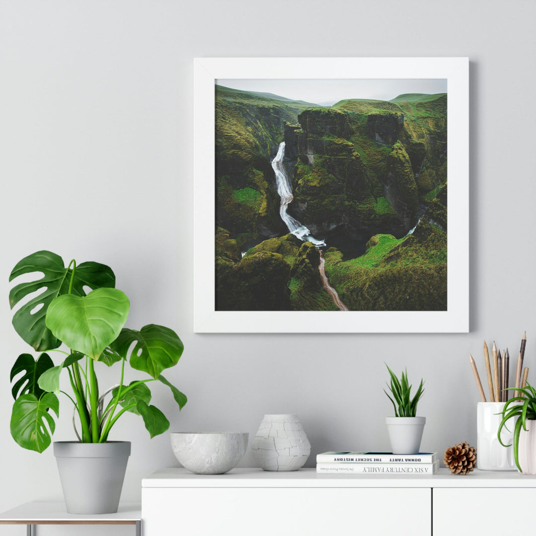 A Green Dream - Framed Print - Visiting This World