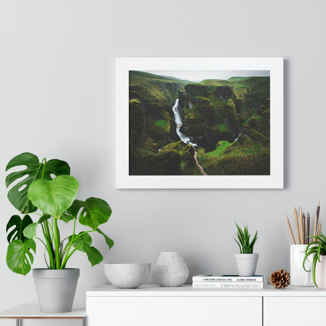 A Green Dream - Framed Print - Visiting This World