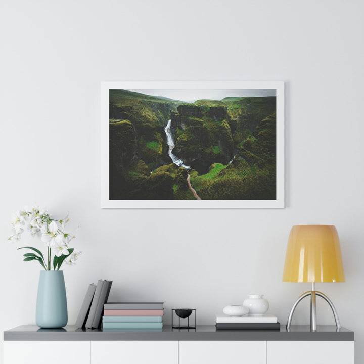 A Green Dream - Framed Print - Visiting This World