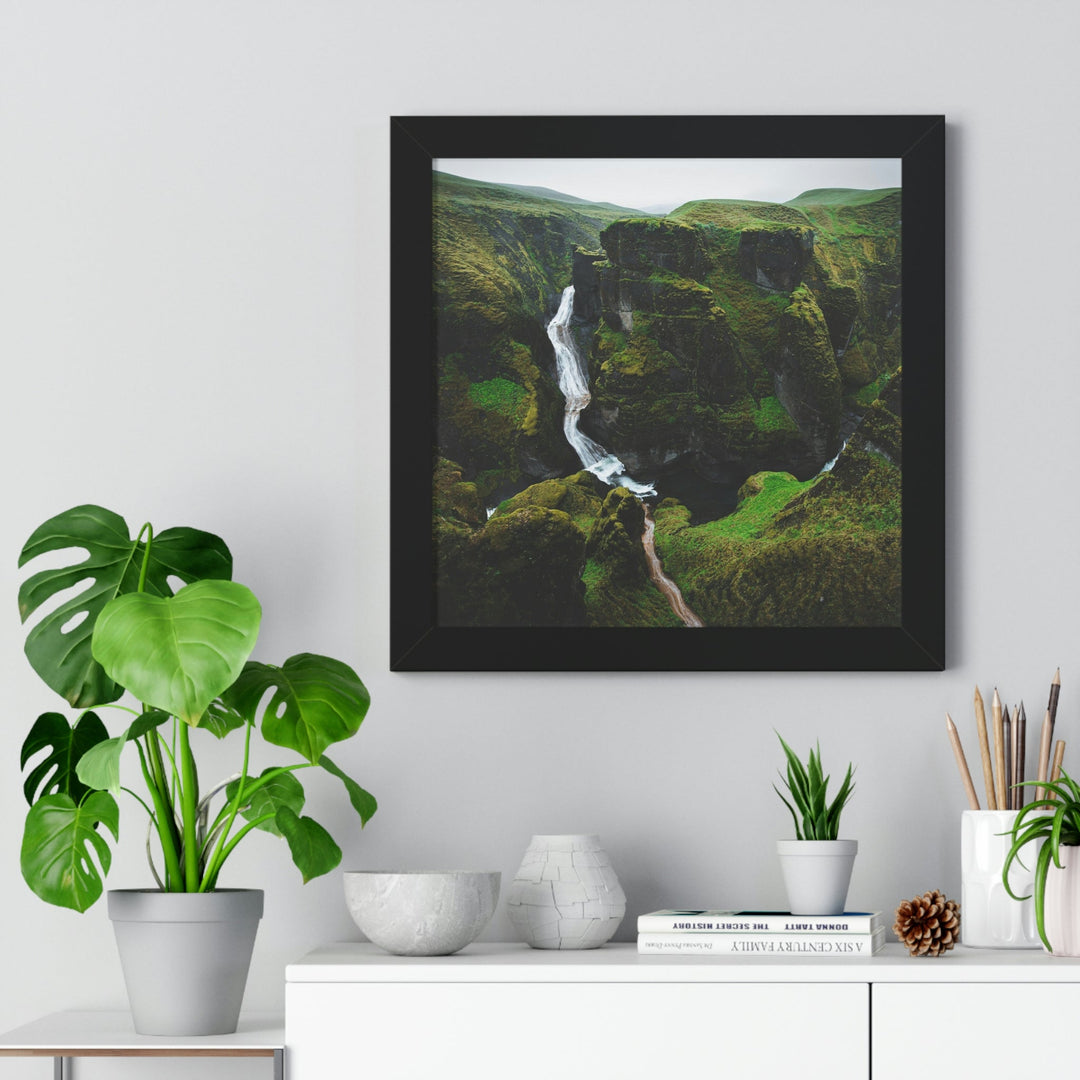 A Green Dream - Framed Print - Visiting This World