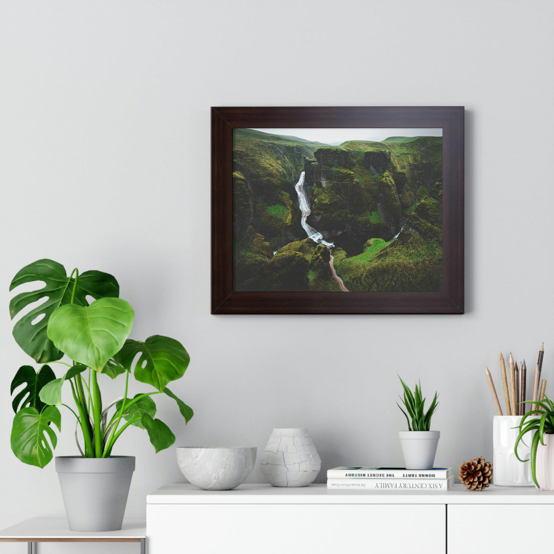 A Green Dream - Framed Print - Visiting This World