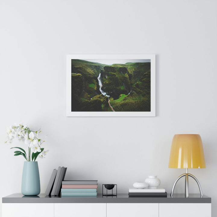 A Green Dream - Framed Print - Visiting This World