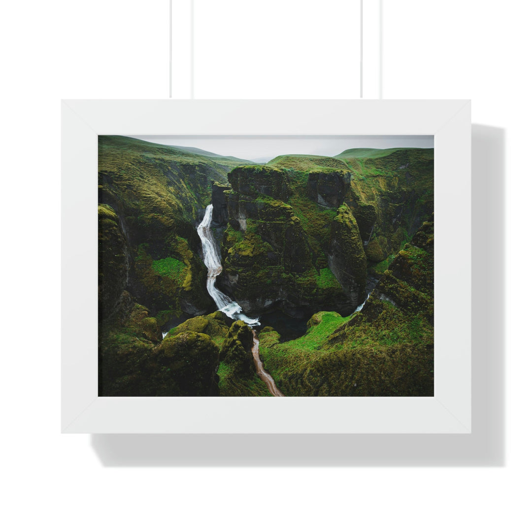 A Green Dream - Framed Print - Visiting This World