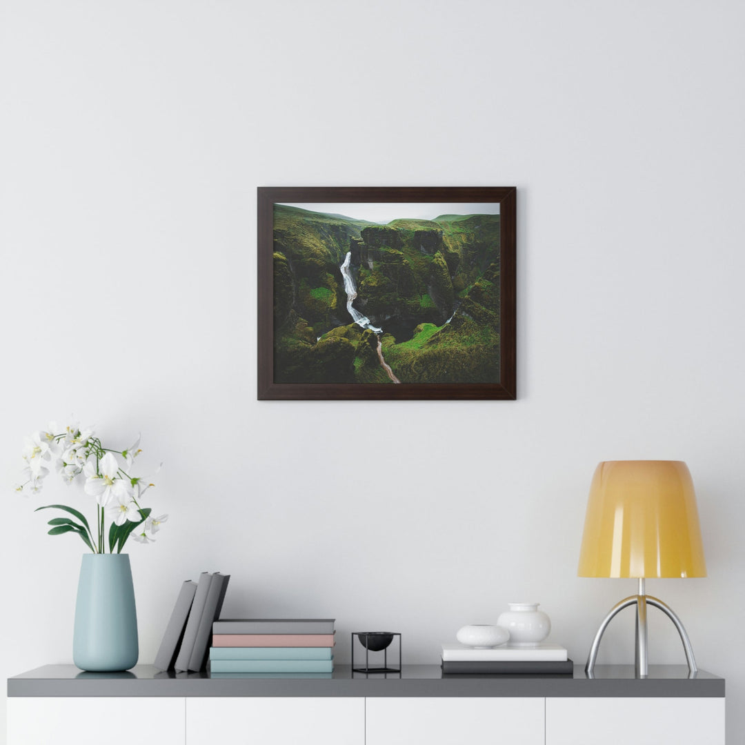 A Green Dream - Framed Print - Visiting This World