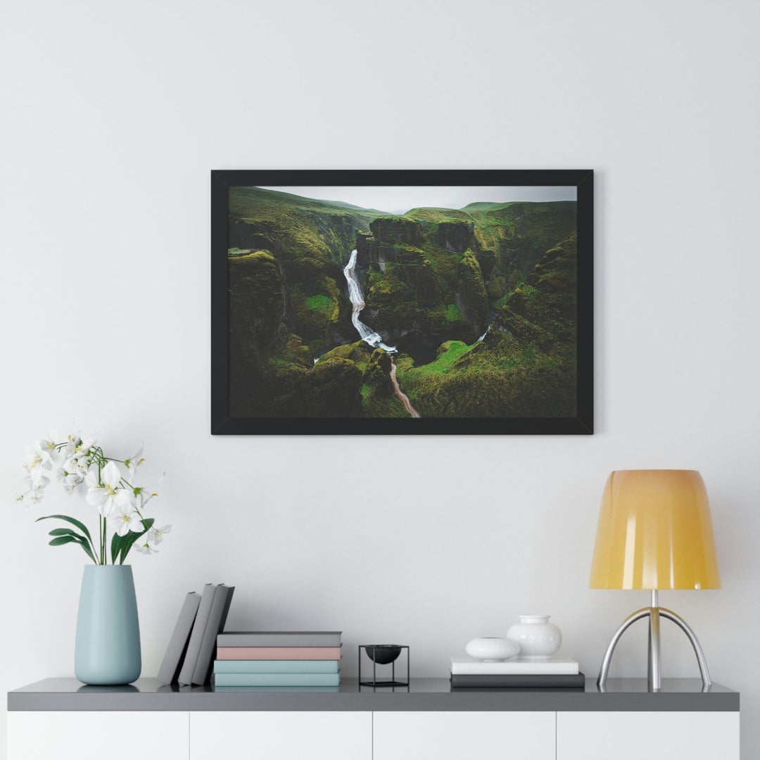 A Green Dream - Framed Print - Visiting This World