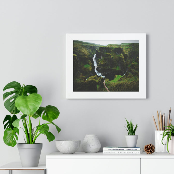 A Green Dream - Framed Print - Visiting This World