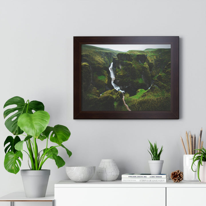 A Green Dream - Framed Print - Visiting This World