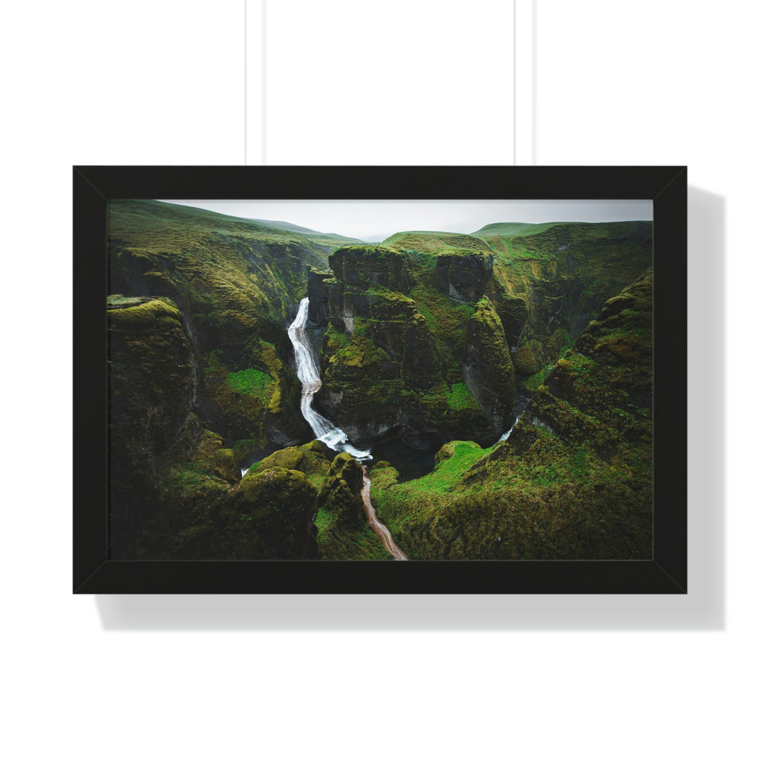 A Green Dream - Framed Print - Visiting This World