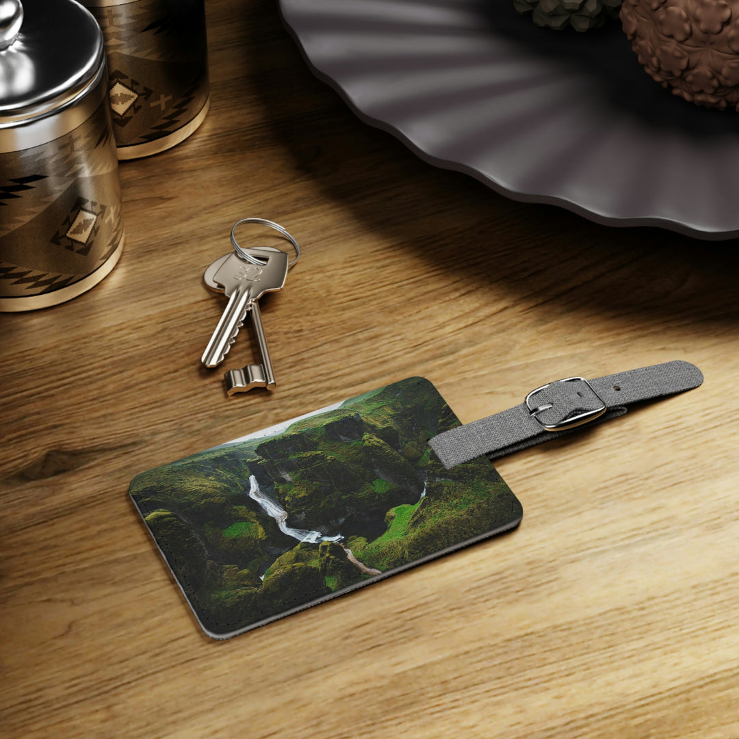 A Green Dream - Luggage Tag - Visiting This World