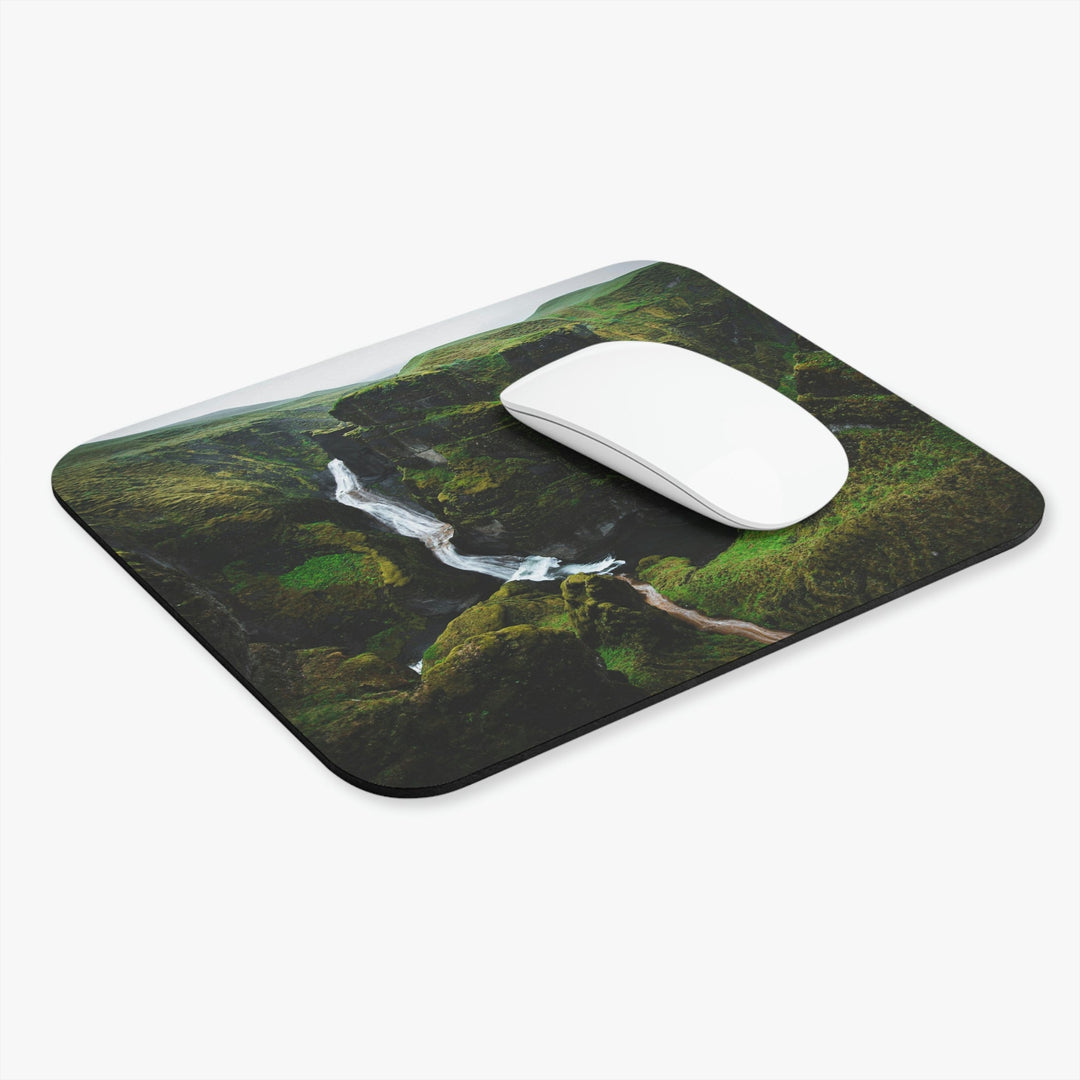 A Green Dream - Mouse Pad (Rectangle) - Visiting This World