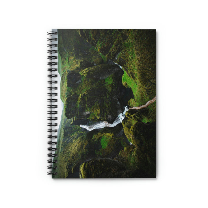 A Green Dream - Spiral Ruled Line Notebook - Visiting This World